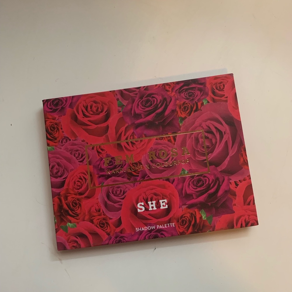 ColourPop x Karrueche Fem Rosa Palette